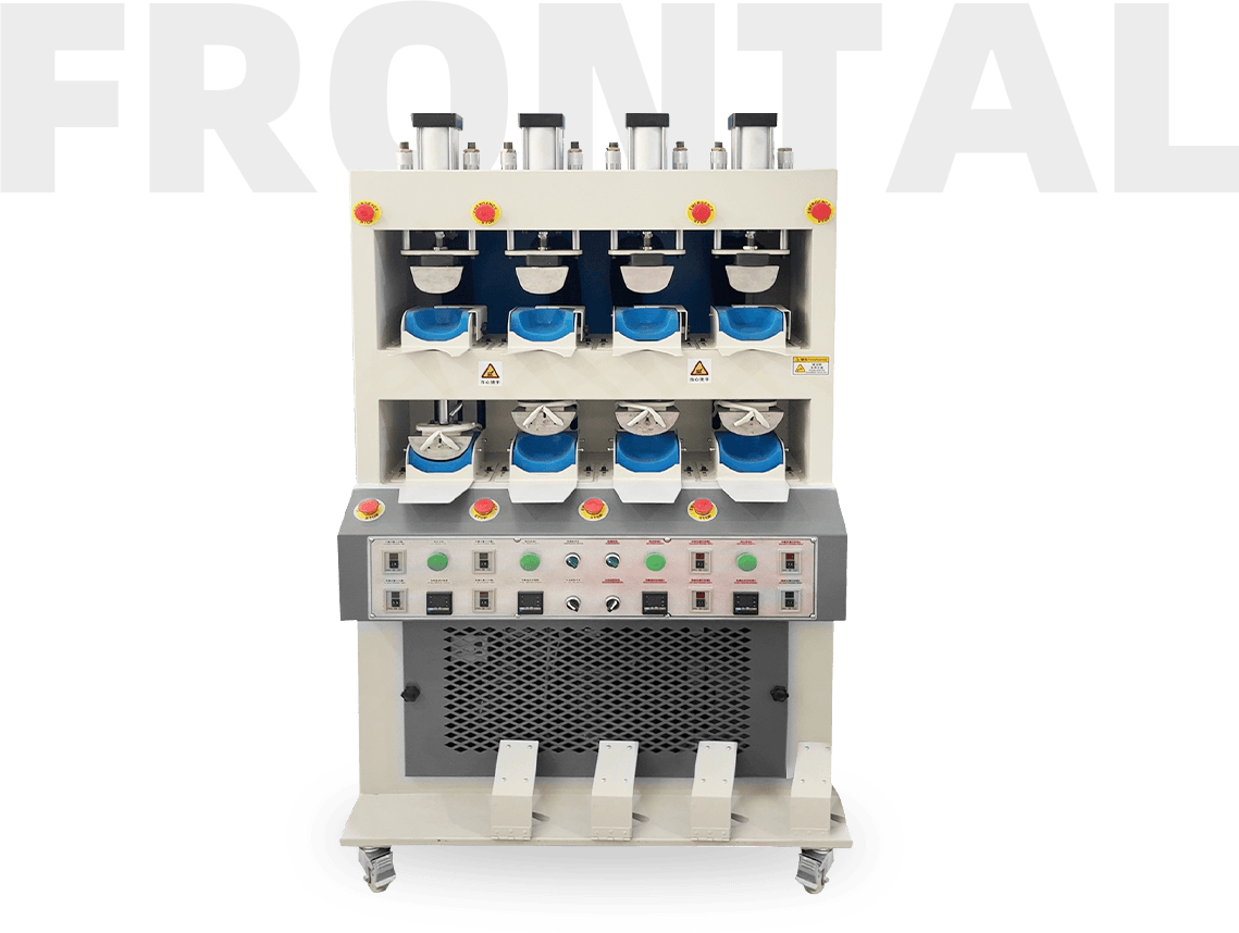 Four Cold Four Hot ToeCap Molding Machine ASP-DX4C4H