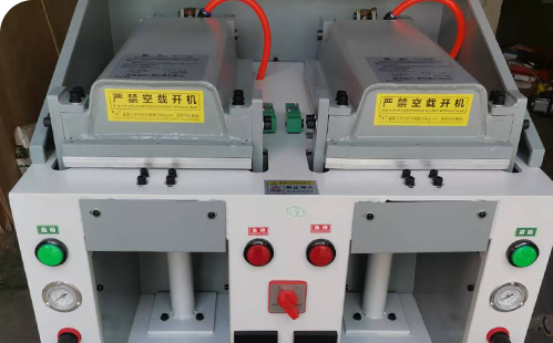 Automatic Cover Press Machine with Double Stations ASH-620-2e0ls2
